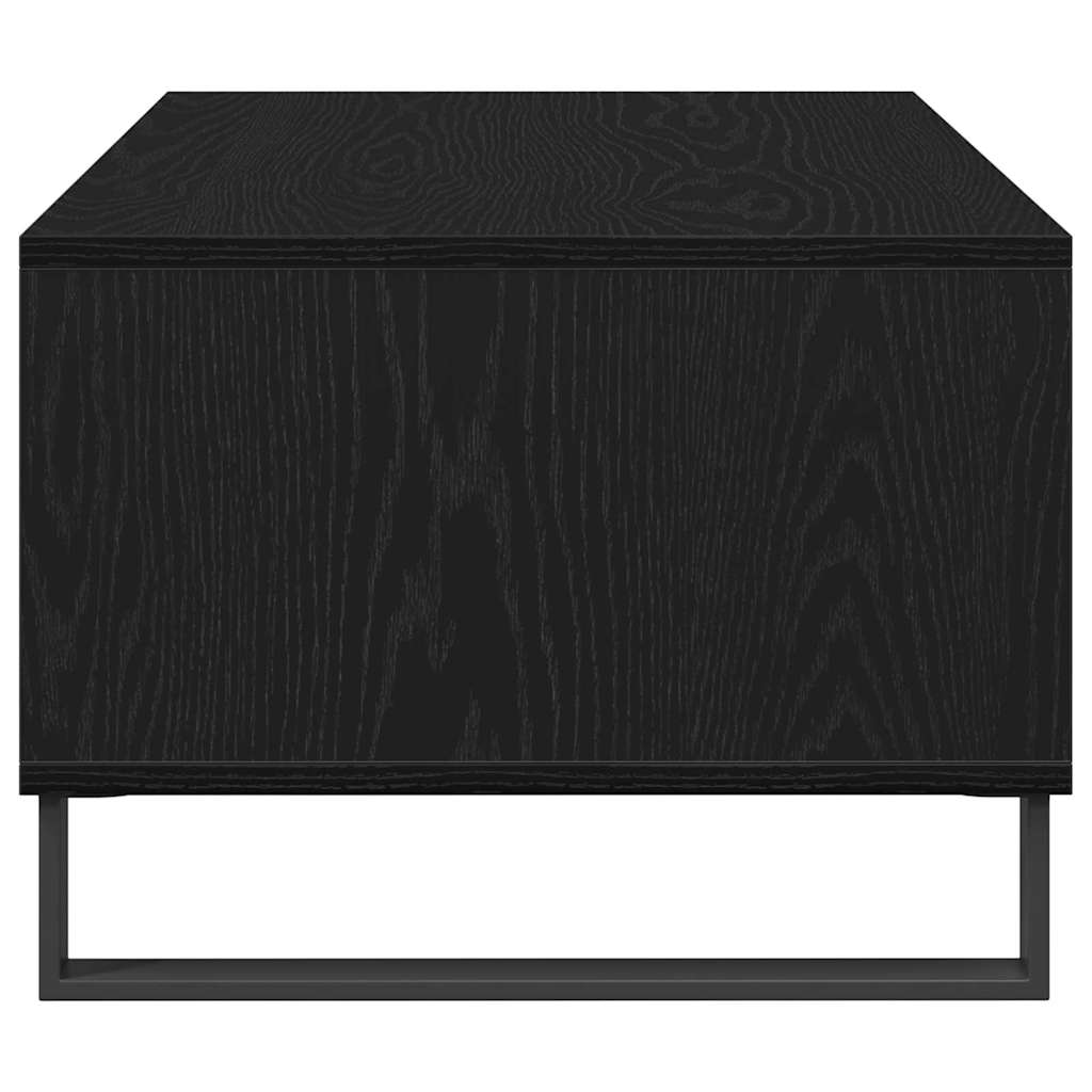 vidaXL Τραπεζάκι Σαλονιού with Drawer Μαύρη δρυς 90 x 50 x 36.5 εκ