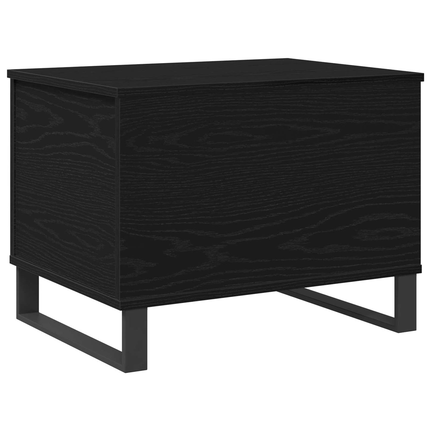 vidaXL Τραπεζάκι σαλονιού Μαύρη Οξυά 60 x 44,5 x 45 εκ