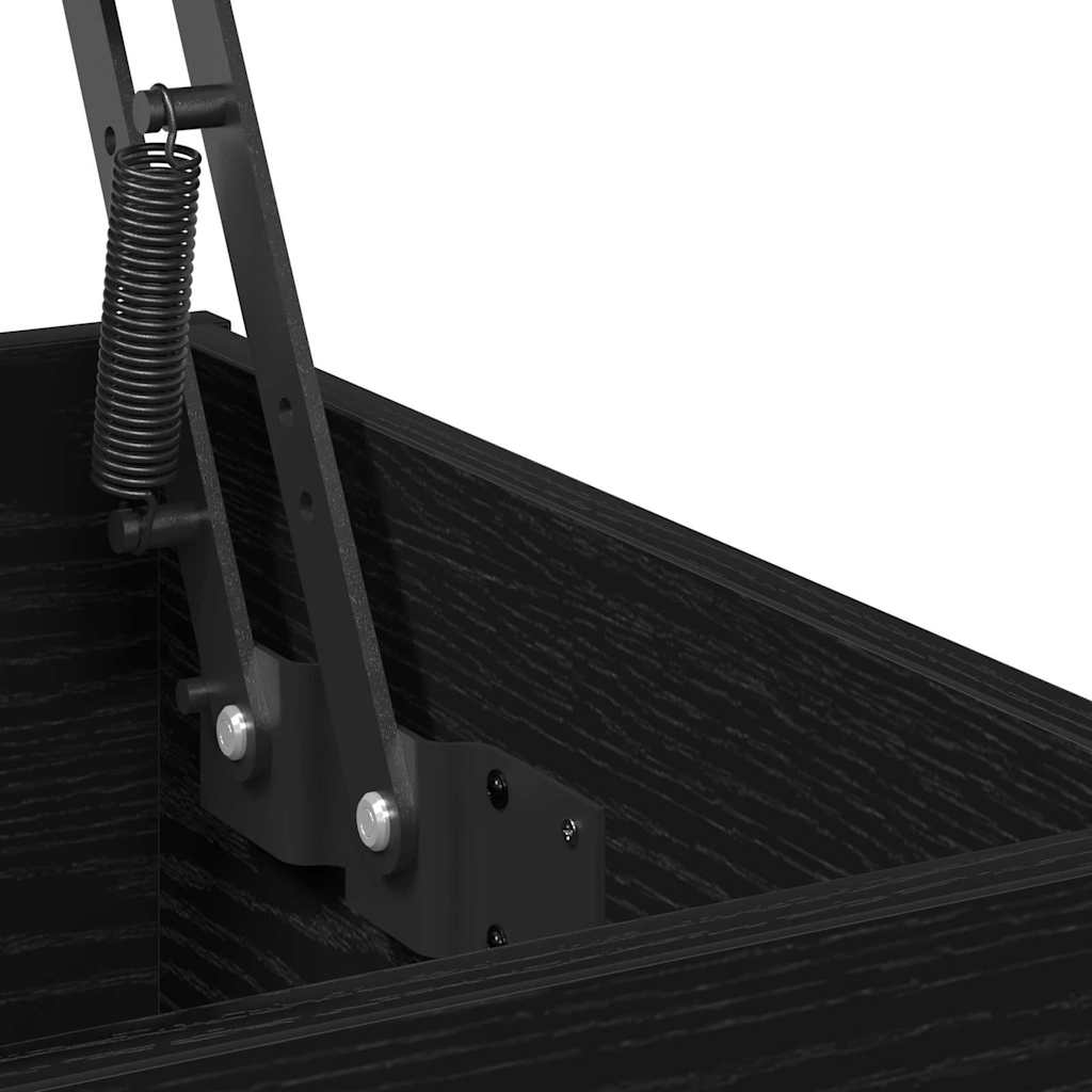 vidaXL Τραπεζάκι Σαλονιού Μαύρη δρυς 90 x 44.5 x 45 εκ.