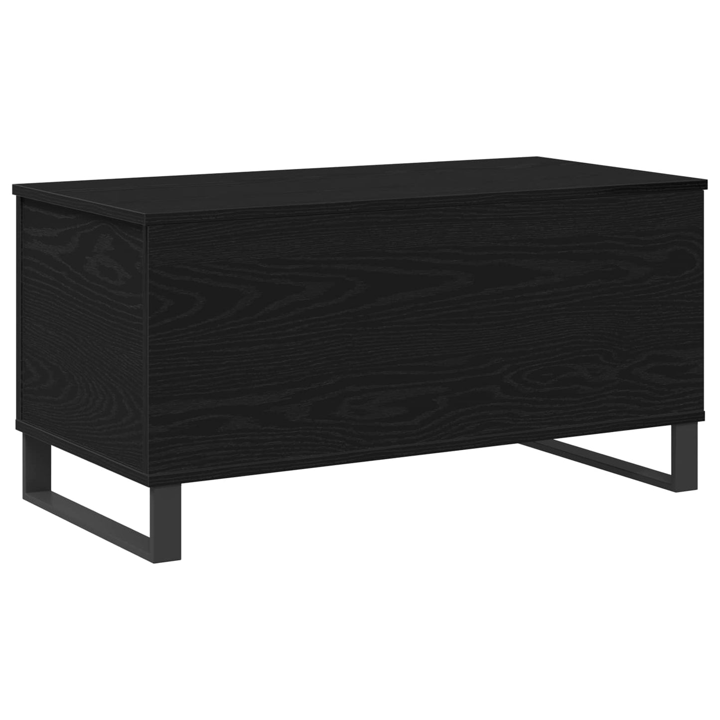 vidaXL Τραπεζάκι σαλονιού Μαύρη Οξυά 90 x 44,5 x 45 εκ.
