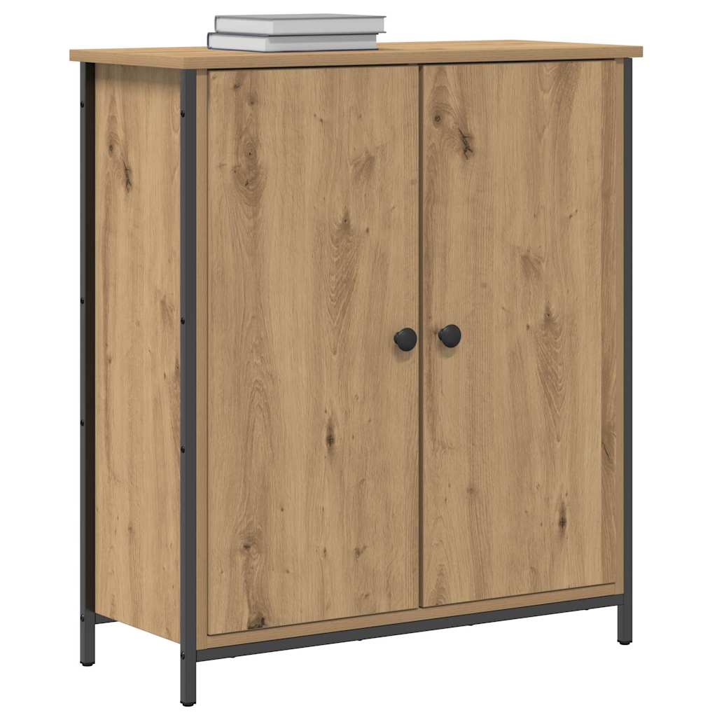vidaXL Πλαϊνό γραφείο Artisan Oak 70 x 30 x 80 εκ. Επεξεργασμένο ξύλο