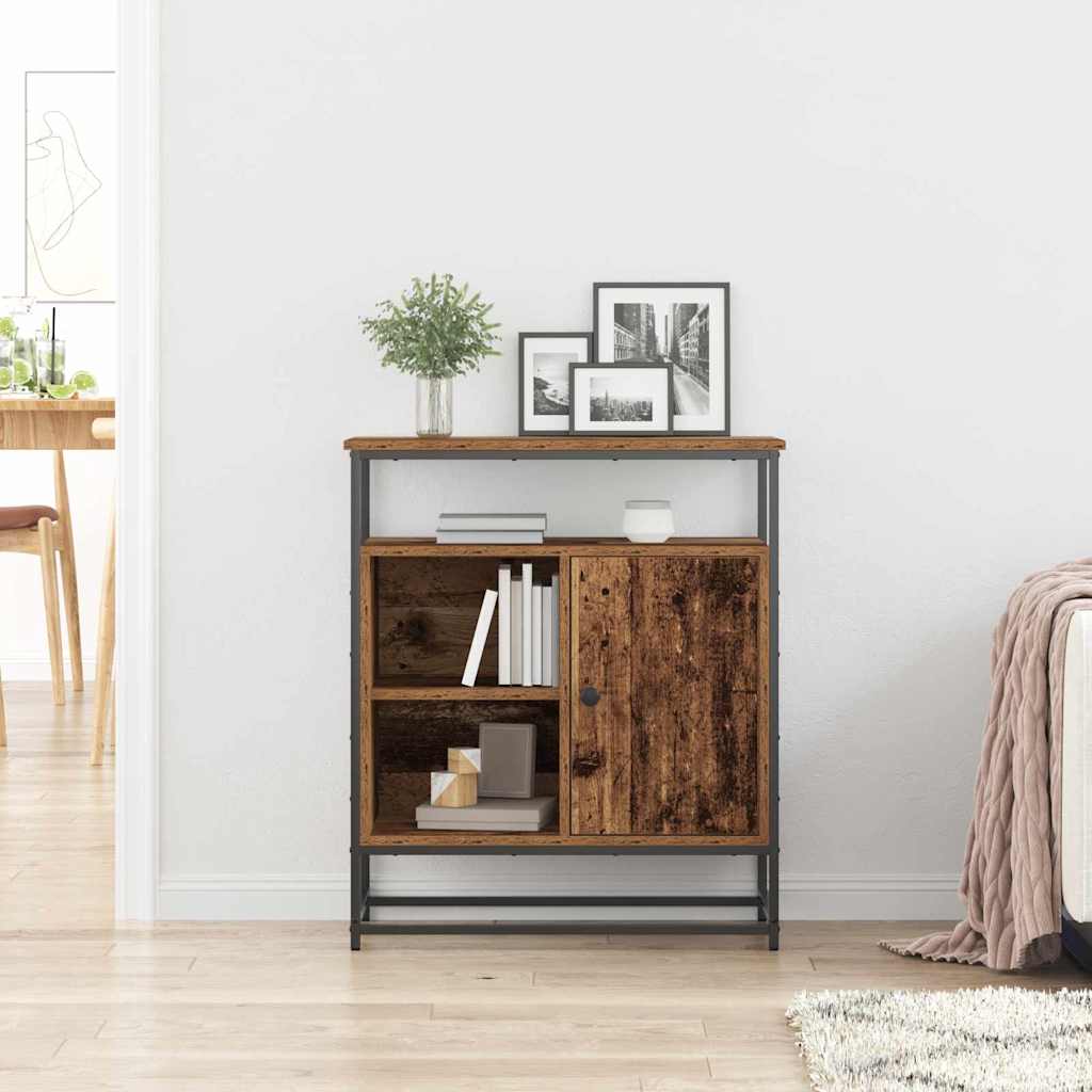 vidaXL Πλαϊνό γραφείο Παλαιό ξύλο 69 x 35 x 80 εκ Επεξεργασμένο ξύλο