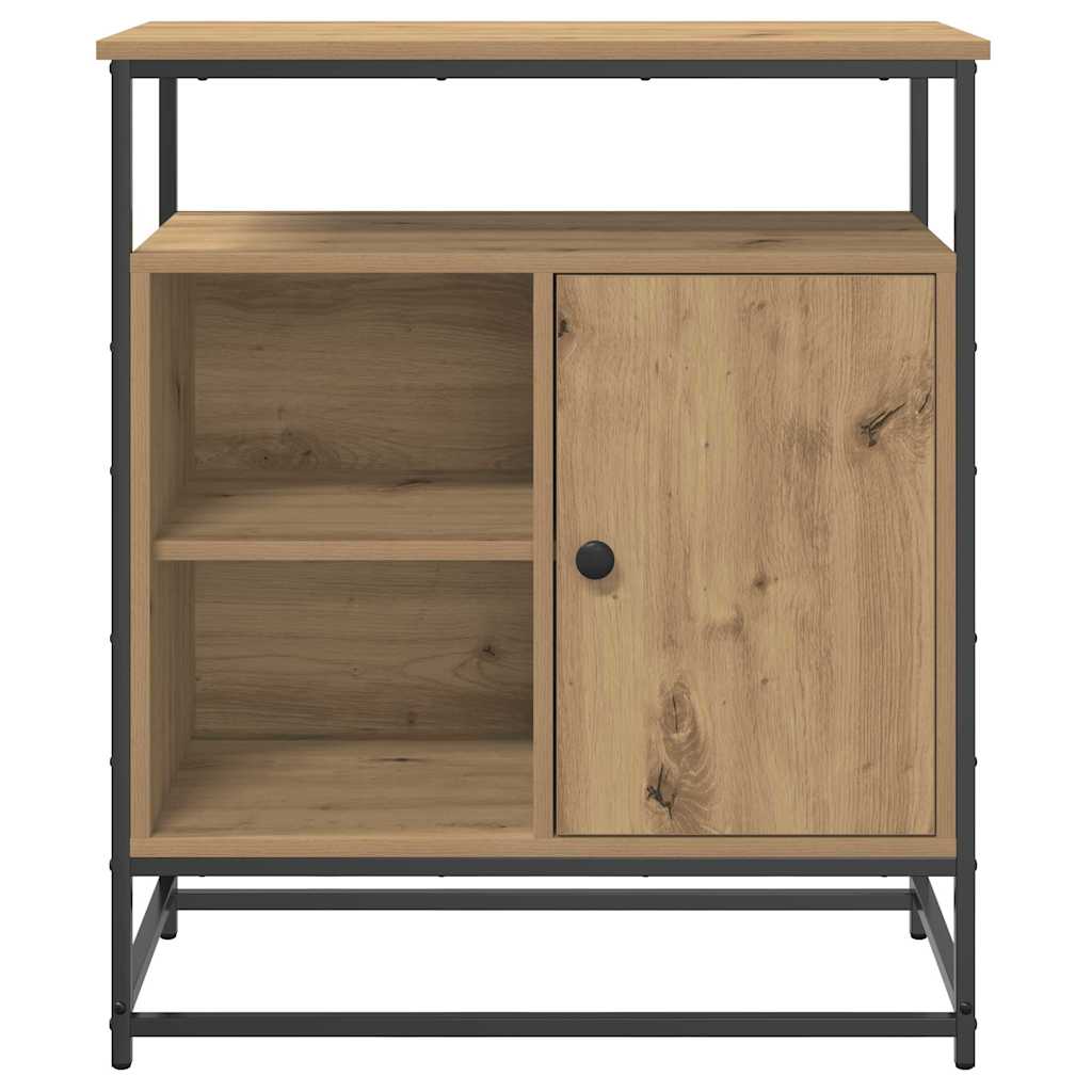 vidaXL Πλαϊνό γραφείο artisan δρυς 69 x 35 x 80 εκ Επεξεργασμένο ξύλο