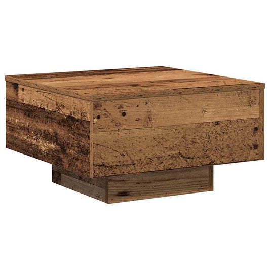 vidaXL Τραπεζάκι σαλονιού Παλιό Ξύλο 55 x 55 x 31 cm