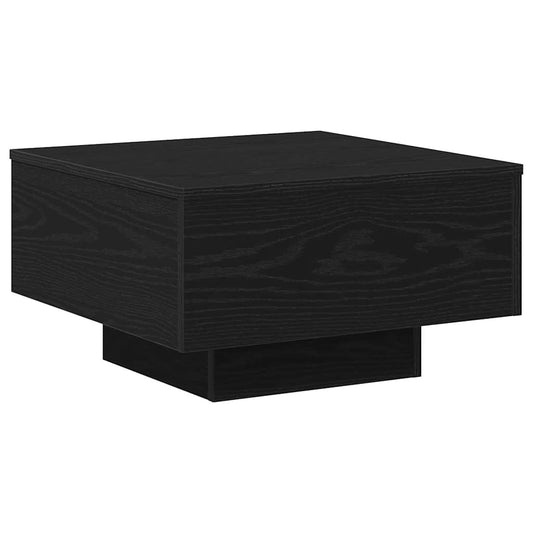 vidaXL Τραπεζάκι σαλονιού Μαύρη Οξυά 55 x 55 x 31 cm