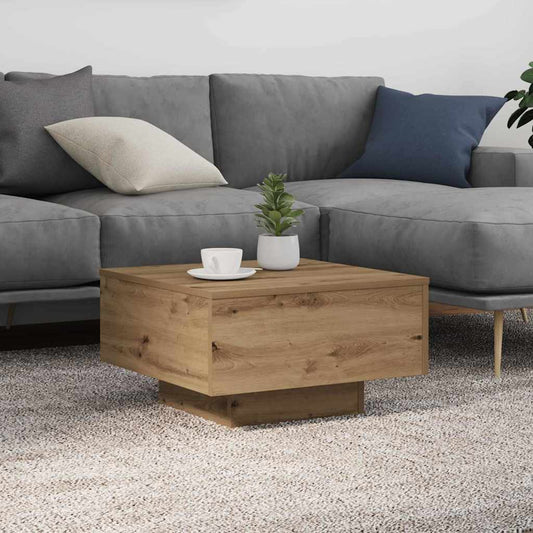 vidaXL Τραπεζάκι σαλονιού Artisan Oak 55 x 55 x 31 εκ