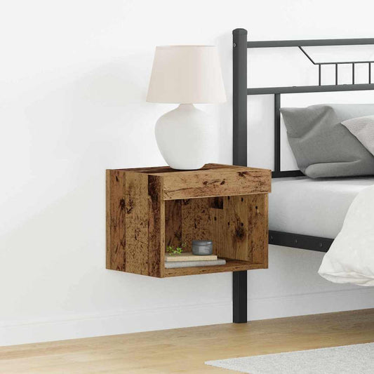 vidaXL Σετ επίπλου τηλεόρασης 2 pcs Παλιό Ξύλο 40 x 30 x 30 εκ