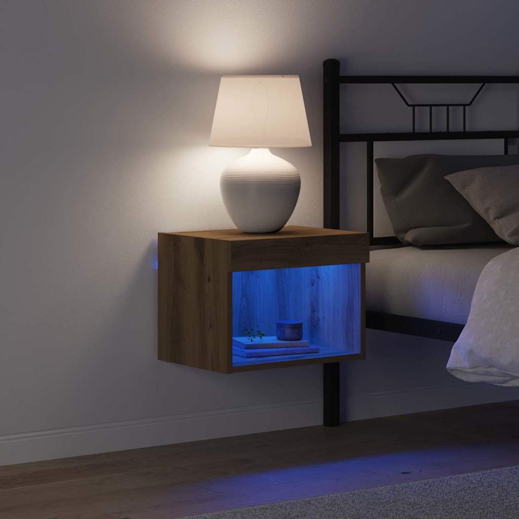 vidaXL Σετ επίπλου τηλεόρασης 2 pcs Artisan Oak 40 x 30 x 30 εκ