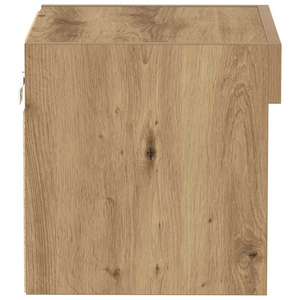 vidaXL Σετ επίπλου τηλεόρασης 2 pcs Artisan Oak 40 x 30 x 30 εκ