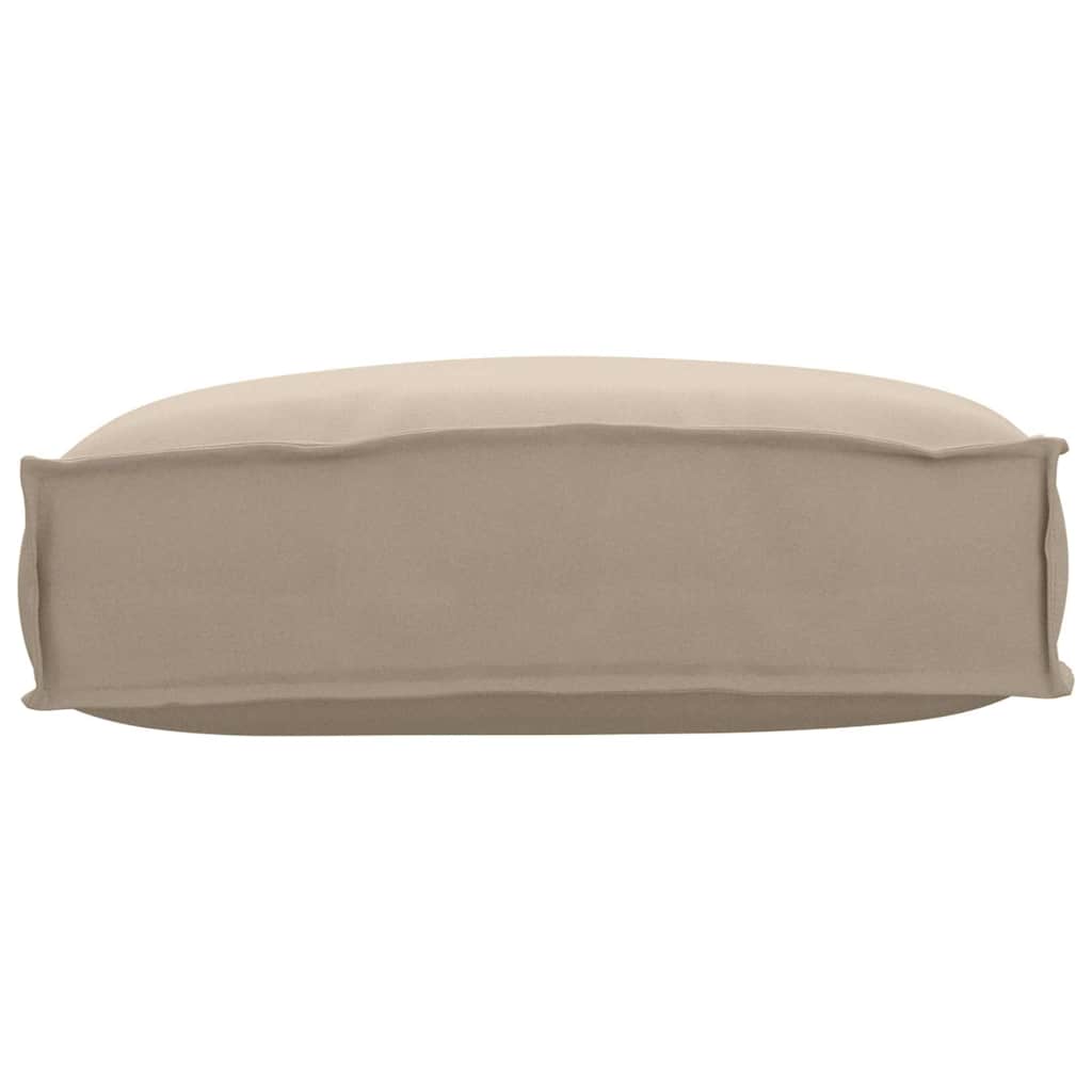vidaXL Μαξιλάρι παλέτας για πλάτη Taupe 50 x 40 x 12 cm Ύφασμα Oxford
