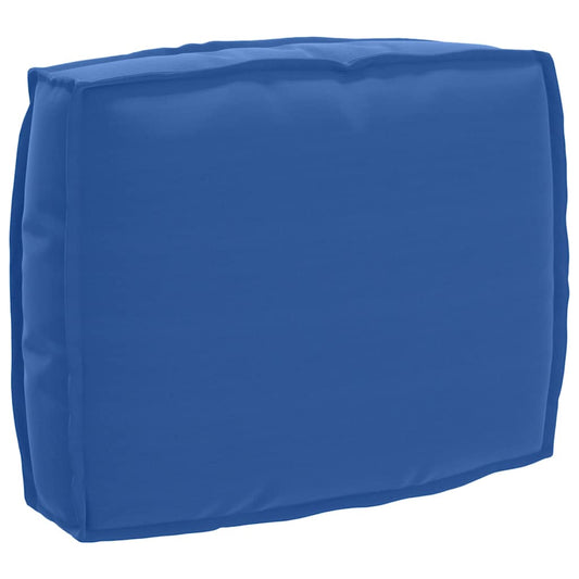 vidaXL Μαξιλάρι παλέτας για πλάτη Μπλε Ρουά 50 x 40 x 12 cm