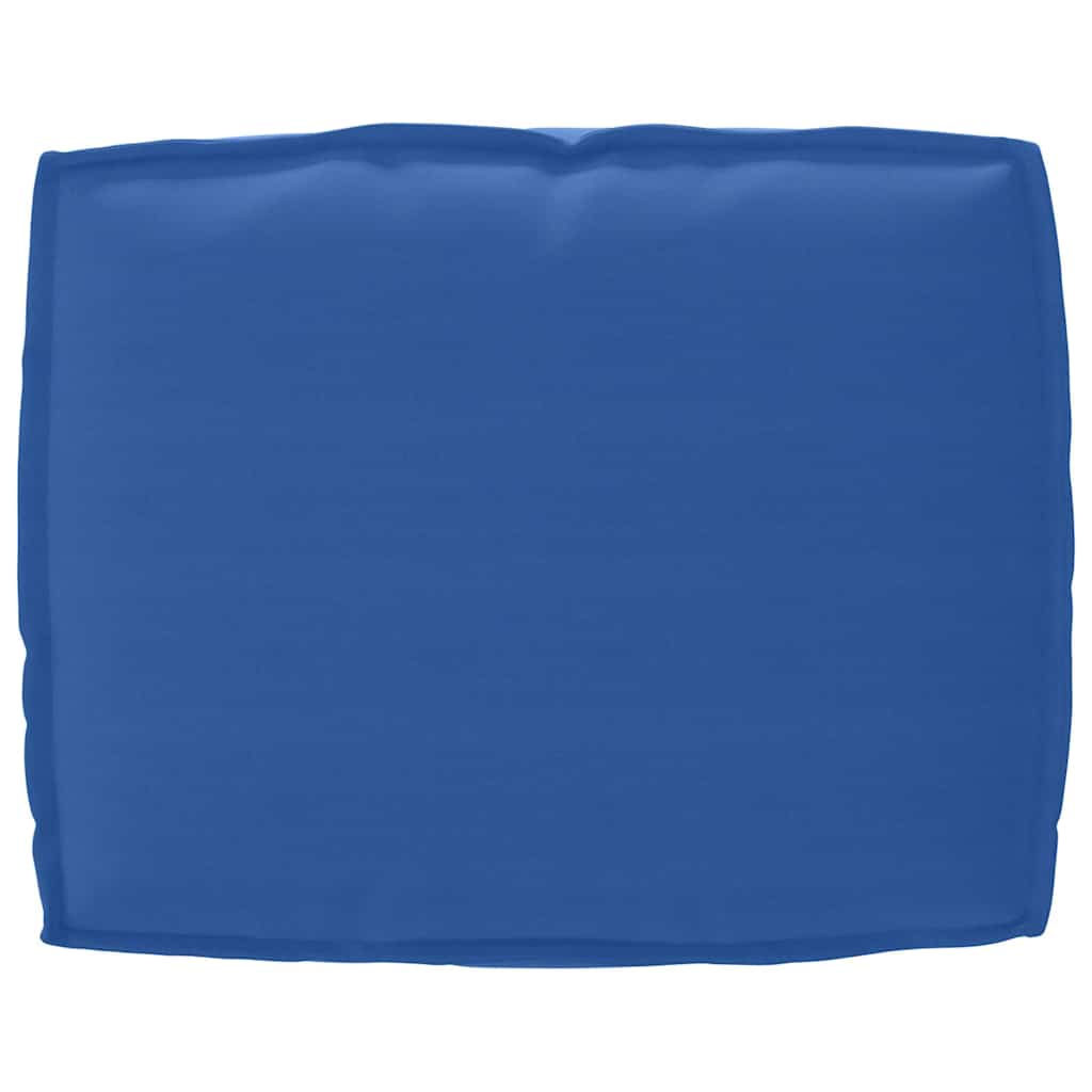 vidaXL Μαξιλάρι παλέτας για πλάτη Μπλε Ρουά 50 x 40 x 12 cm