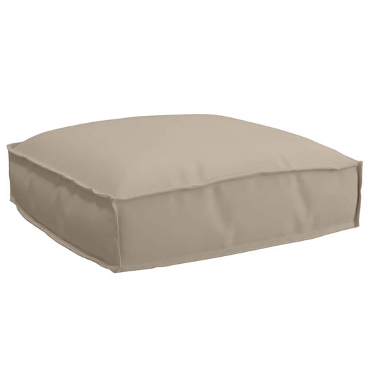 vidaXL Μαξιλάρι παλέτας για κάθισμα Taupe 50 x 50 x 12 cm