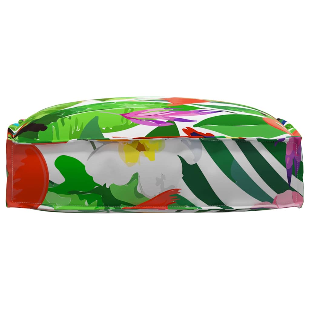 vidaXL Μαξιλάρι παλέτας για κάθισμα Floral Πολύχρωμο 50 x 50 x 12 cm