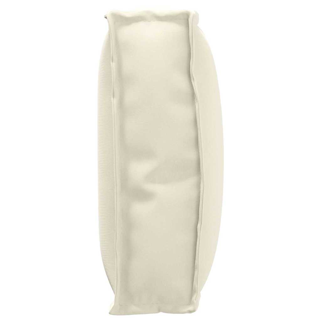 vidaXL Μαξιλάρι παλέτας για πλάτη Κρεμ 60 x 40 x 12 cm Ύφασμα Oxford