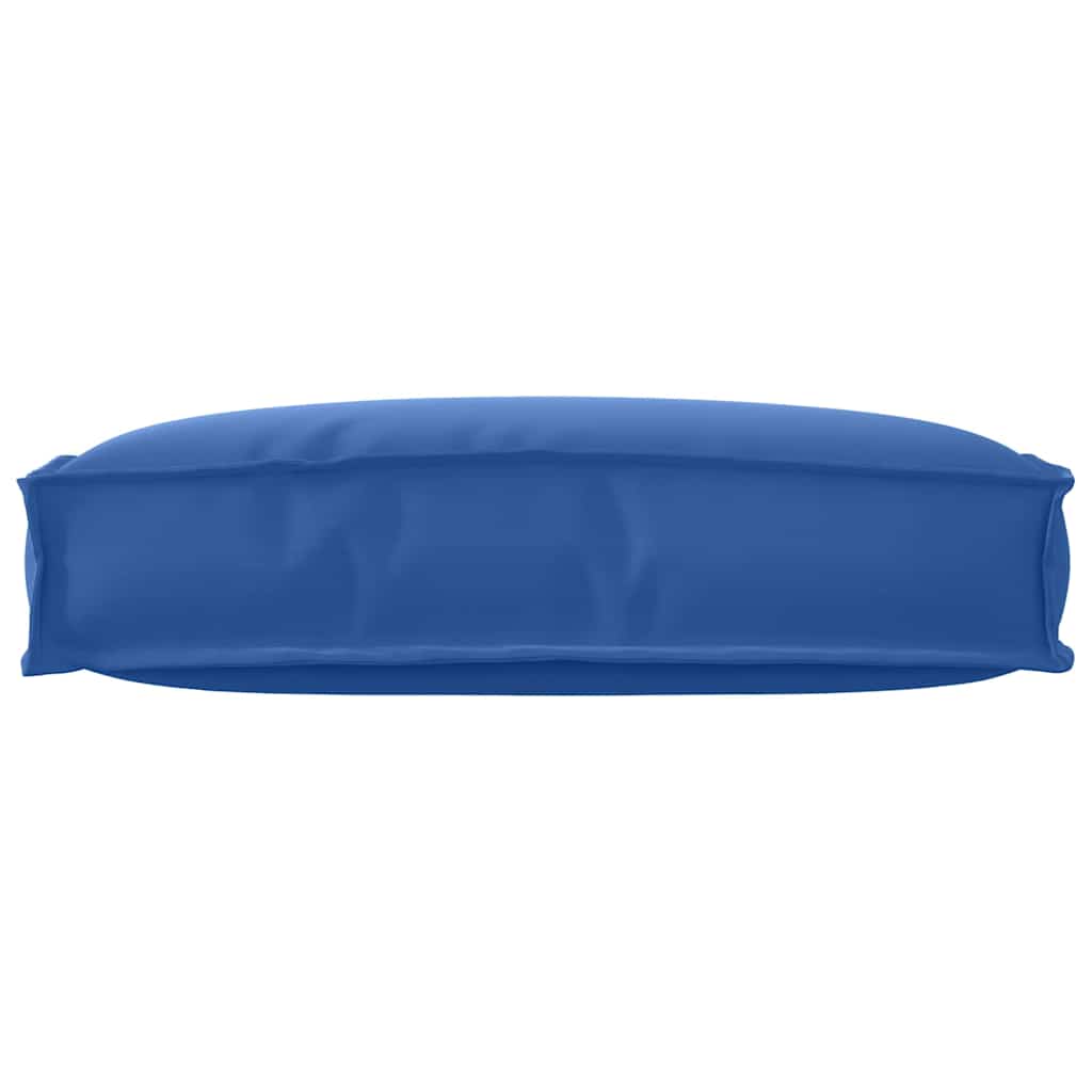 vidaXL Μαξιλάρι παλέτας για πλάτη Μπλε Ρουά 60 x 40 x 12 cm