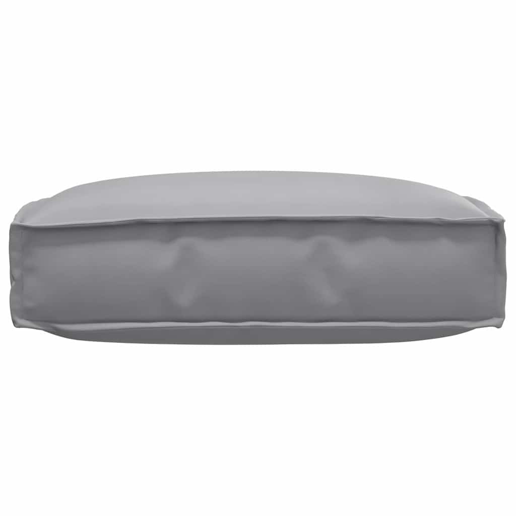 vidaXL Μαξιλάρι παλέτας για κάθισμα Γκρι 60 x 60 x 12 cm Ύφασμα Oxford