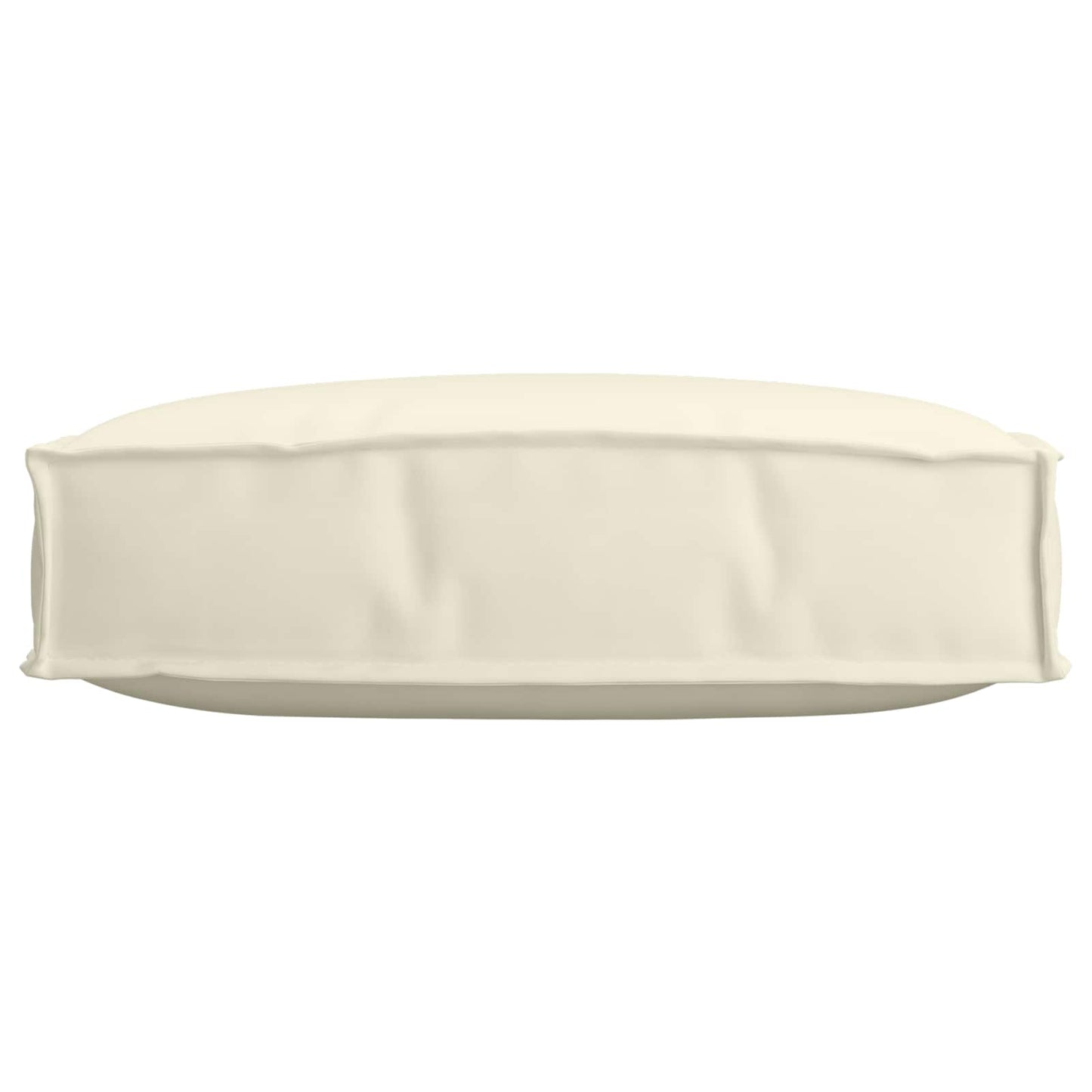 vidaXL Μαξιλάρι Ύφασμα Όξφορντ Κρεμ 60 x 60 x 12 cm
