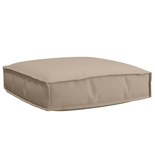 vidaXL Μαξιλάρι παλέτας για κάθισμα Taupe 60 x 60 x 12 cm
