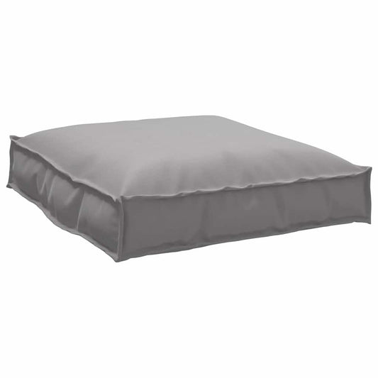 vidaXL Μαξιλάρι παλέτας για κάθισμα Γκρι 70 x 70 x 12 cm Ύφασμα Oxford