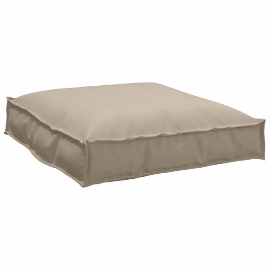 vidaXL Μαξιλάρι Taupe 70 x 70 x 12 cm Ύφασμα Όξφορντ