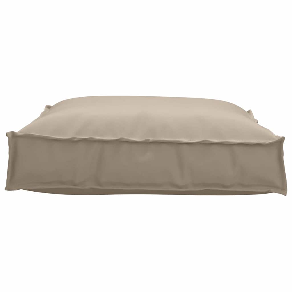 vidaXL Μαξιλάρι Ύφασμα Όξφορντ Taupe 70 x 70 x 12 cm