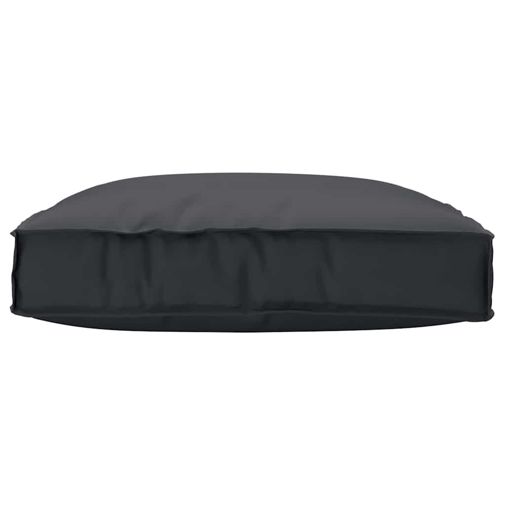 vidaXL Μαξιλάρι Μαύρο 80 x 80 x 12 cm Ύφασμα Όξφορντ