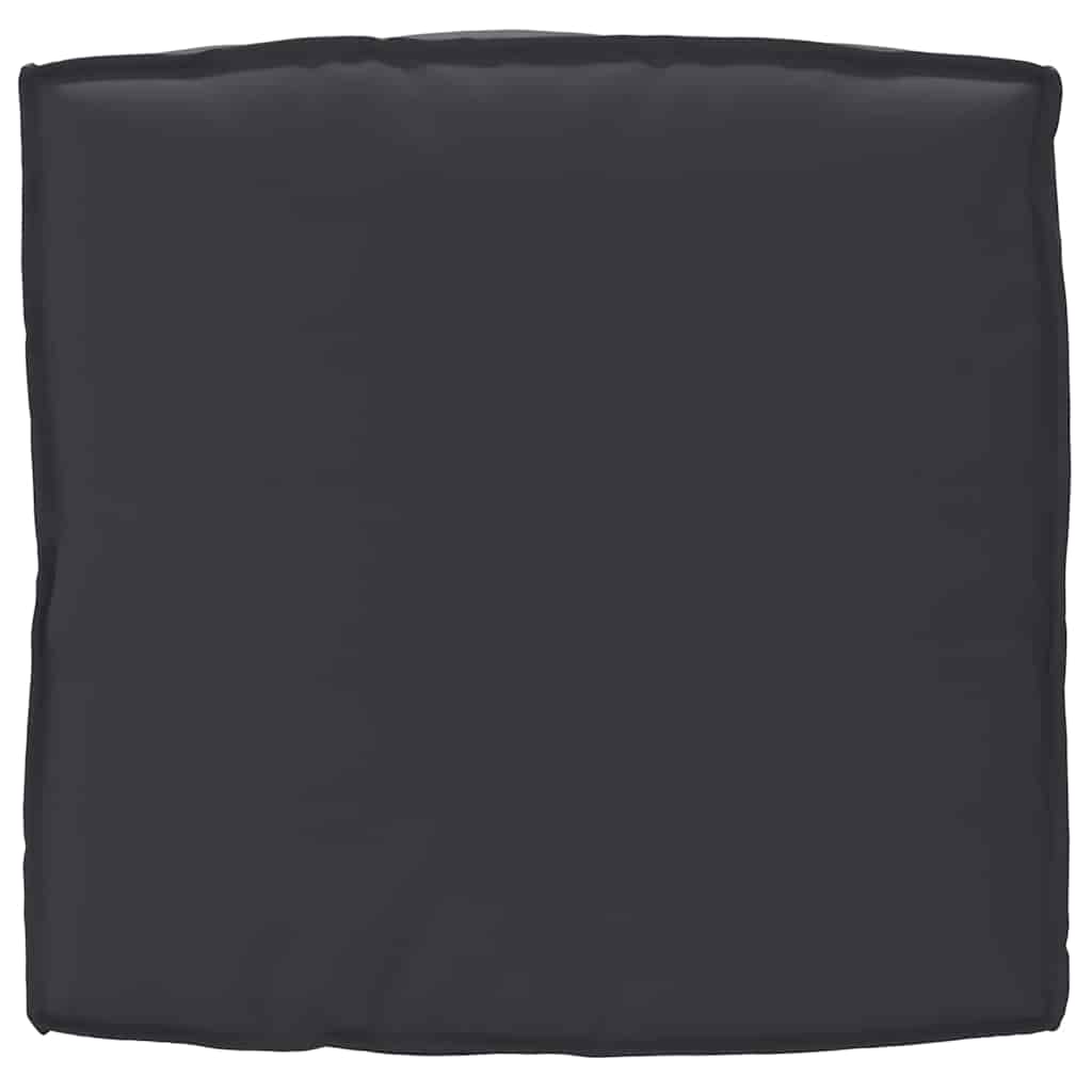 vidaXL Μαξιλάρι Μαύρο 80 x 80 x 12 cm Ύφασμα Όξφορντ