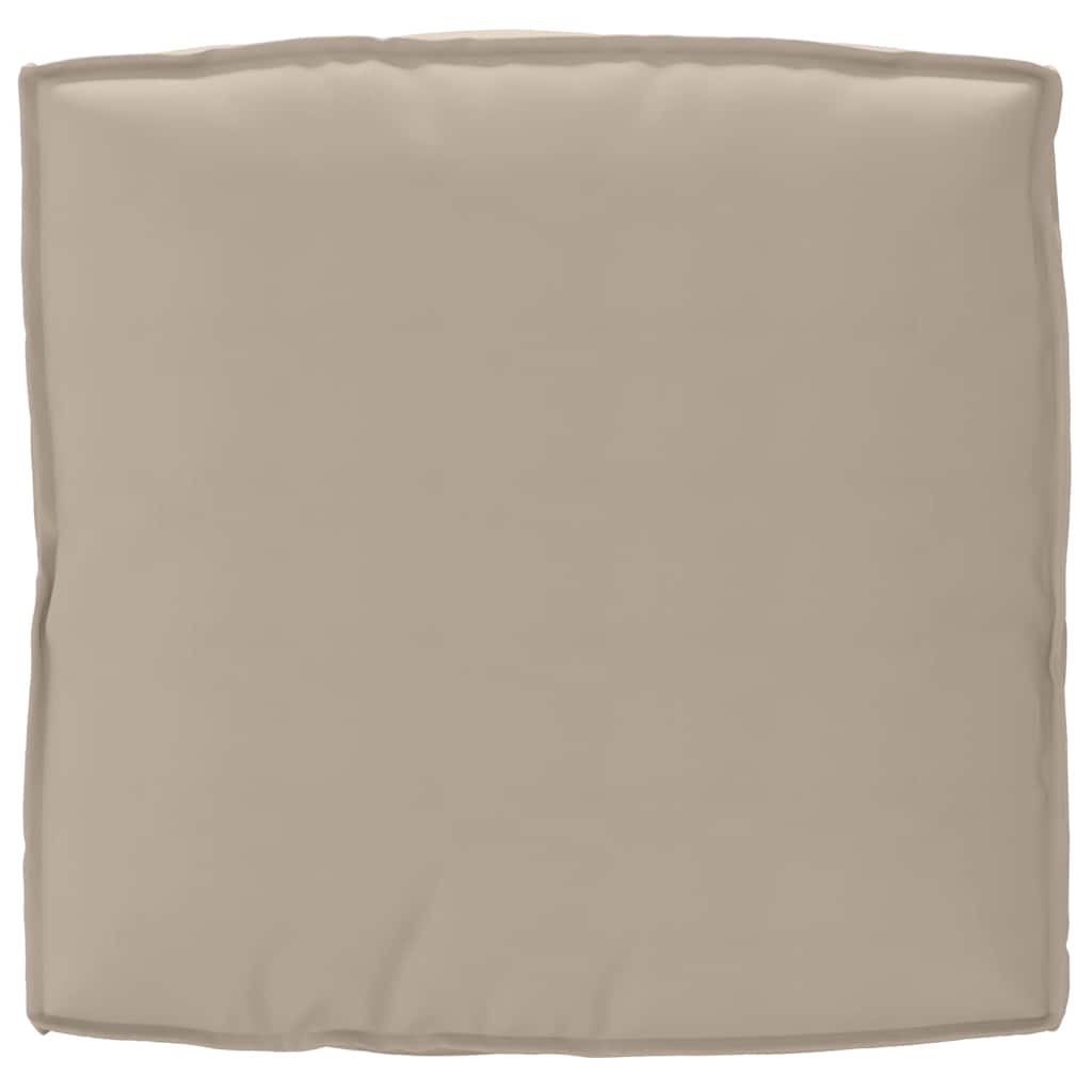 vidaXL Μαξιλάρι Taupe 80 x 80 x 12 cm Ύφασμα Όξφορντ