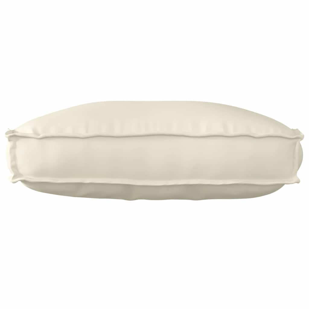 vidaXL Μαξιλάρι Κρεμ 70 x 40 x 12 cm Ύφασμα Όξφορντ