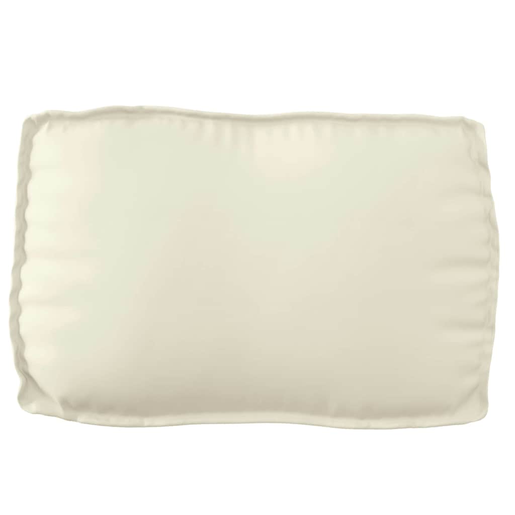 vidaXL Μαξιλάρι Κρεμ 70 x 40 x 12 cm Ύφασμα Όξφορντ
