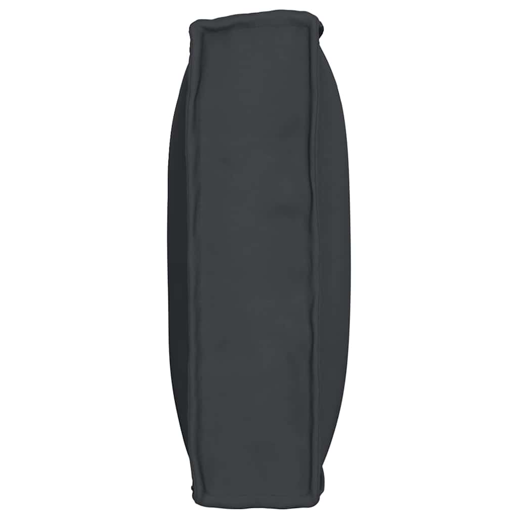 vidaXL Μαξιλάρι Μαύρο 80 x 40 x 12 cm Ύφασμα Όξφορντ