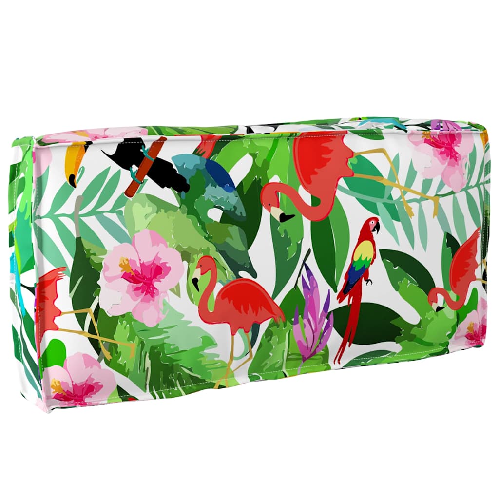 vidaXL Μαξιλάρι Floral Πολύχρωμο 80 x 40 x 12 cm Ύφασμα Όξφορντ