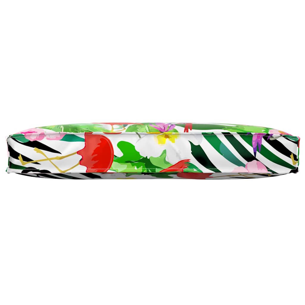 vidaXL Μαξιλάρι Floral Πολύχρωμο 80 x 40 x 12 cm Ύφασμα Όξφορντ