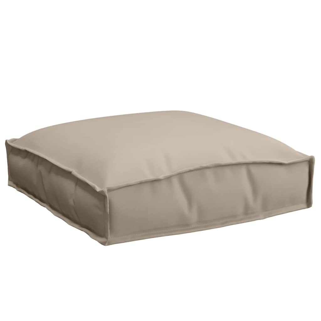 vidaXL Μαξιλάρι 2 pcs Taupe 40 x 40 x 8 εκ. Ύφασμα Όξφορντ
