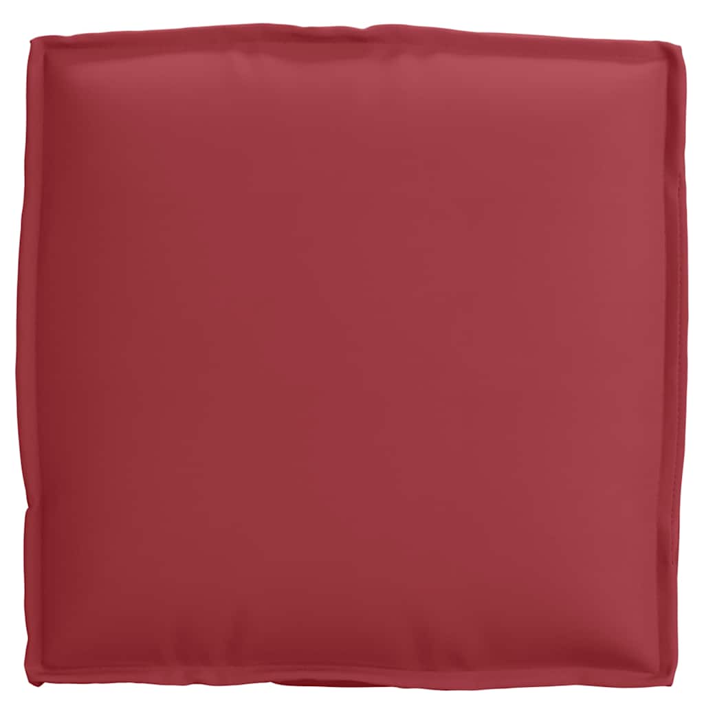 vidaXL Μαξιλάρι 2 pcs Ύφασμα Όξφορντ Κόκκινο 40 x 40 x 8 εκ.