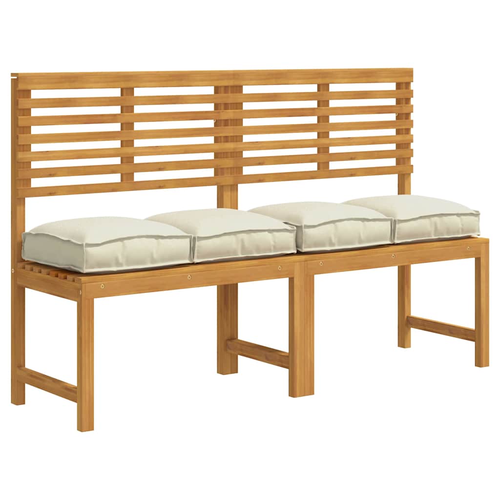 vidaXL Μαξιλάρι παλέτας για κάθισμα 6 pcs Κρεμ 40 x 40 x 8 εκ.