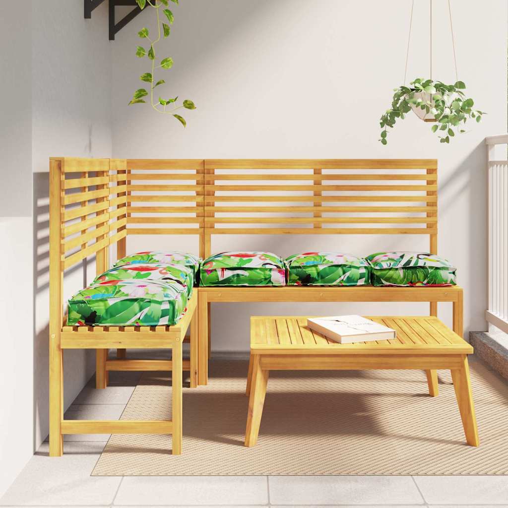vidaXL Μαξιλάρι 6 pcs Ύφασμα Όξφορντ Πολύχρωμο 40 x 40 x 8 εκ.