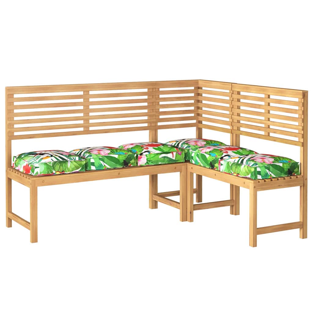 vidaXL Μαξιλάρι 6 pcs Ύφασμα Όξφορντ Πολύχρωμο 40 x 40 x 8 εκ.