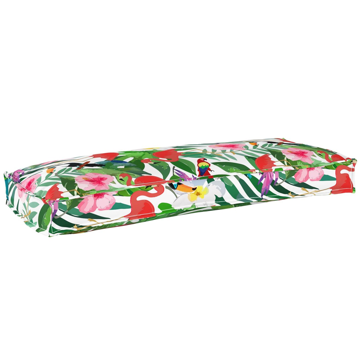 vidaXL Μαξιλάρι Floral Πολύχρωμο 100 x 40 x 8 εκ Ύφασμα Όξφορντ