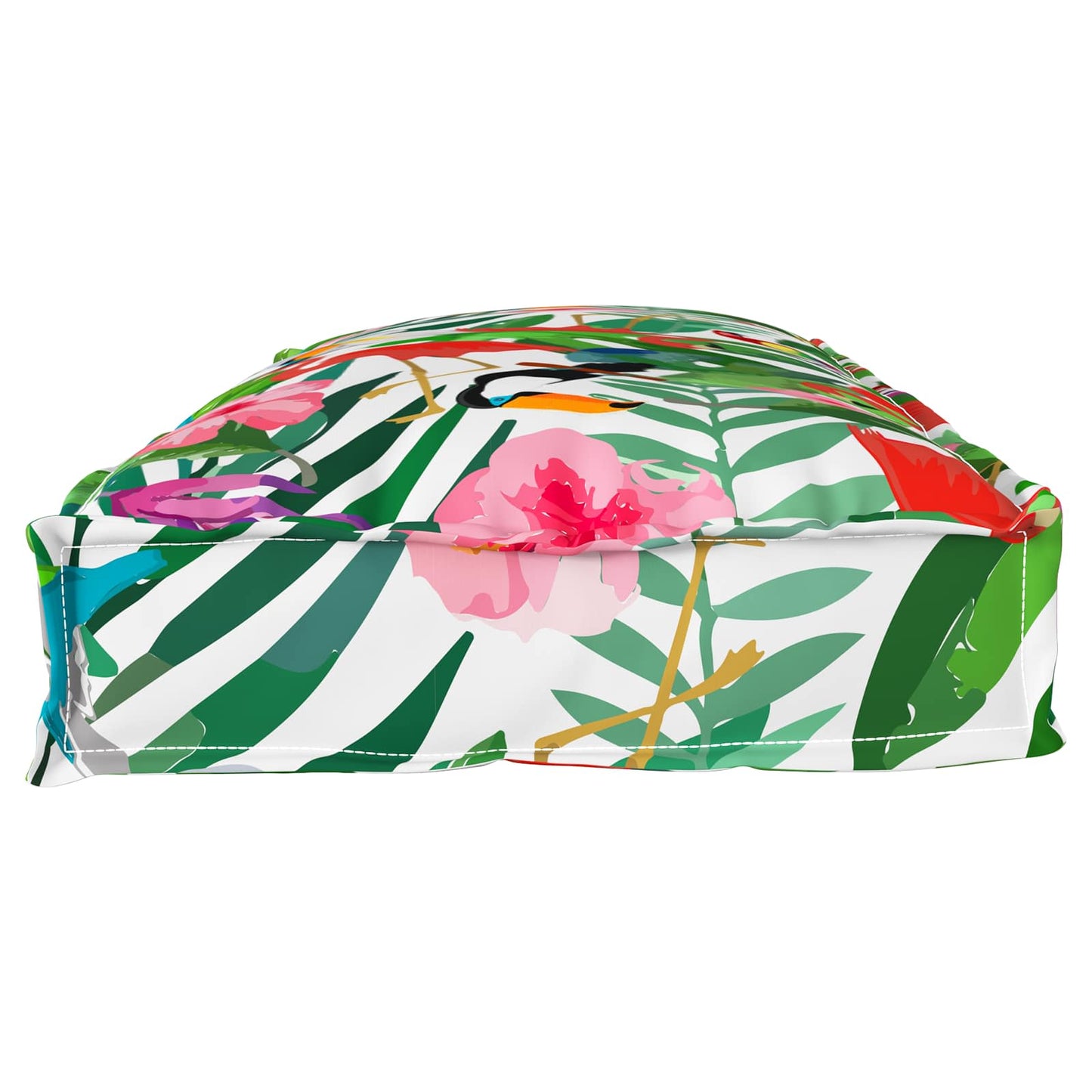 vidaXL Μαξιλάρι Floral Πολύχρωμο 100 x 40 x 8 εκ Ύφασμα Όξφορντ