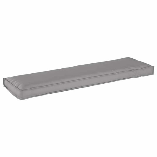 vidaXL Μαξιλάρι Γκρι 140 x 40 x 8 εκ. Ύφασμα Όξφορντ