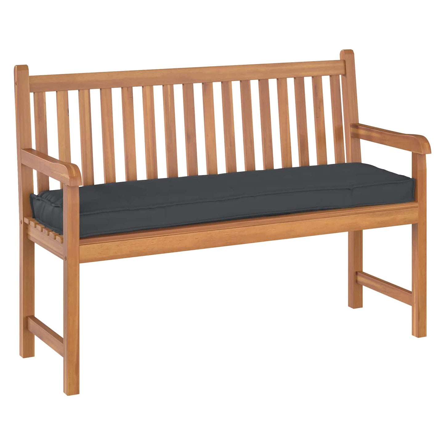 vidaXL Μαξιλάρι Μαύρο 140 x 40 x 8 εκ. Ύφασμα Όξφορντ