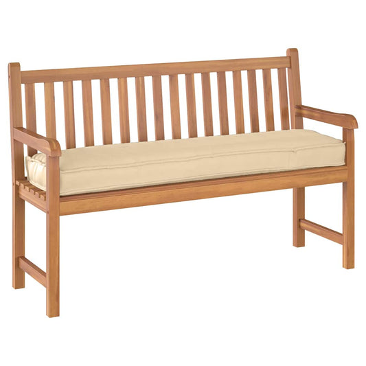 vidaXL Μαξιλάρι παλέτας για πάγκο Μπεζ 150 x 40 x 8 εκ. Ύφασμα Oxford