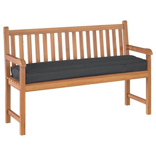 vidaXL Μαξιλάρι παλέτας για πάγκο Μαύρο 150 x 40 x 8 εκ. Ύφασμα Oxford