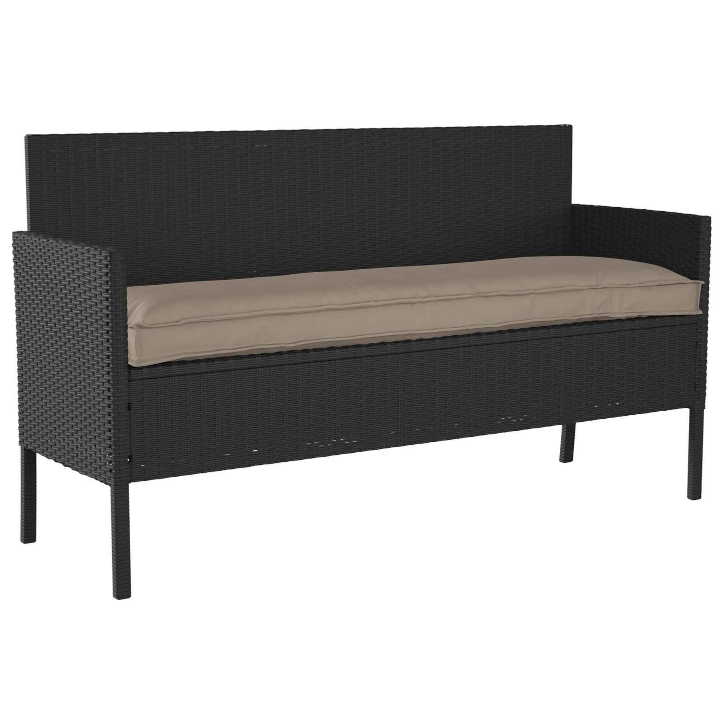 vidaXL Μαξιλάρι Taupe 150 x 40 x 8 εκ. Ύφασμα Όξφορντ