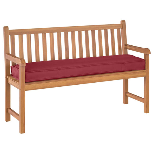 vidaXL Μαξιλάρι παλέτας για πάγκο Κόκκινο 150 x 40 x 8 εκ.