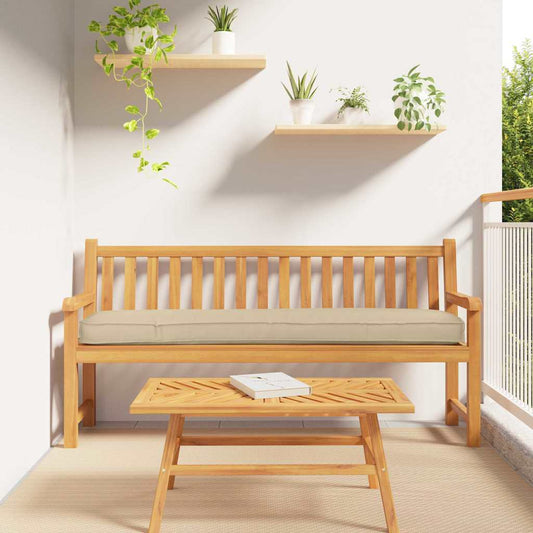 vidaXL Μαξιλάρι παλέτας Μπεζ 180 x 40 x 8 εκ. Ύφασμα Oxford