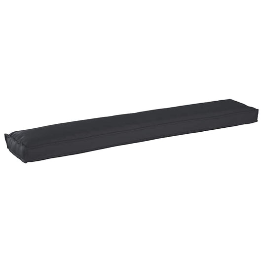 vidaXL Μαξιλάρι παλέτας Μαύρο 200 x 40 x 8 εκ. Ύφασμα Oxford