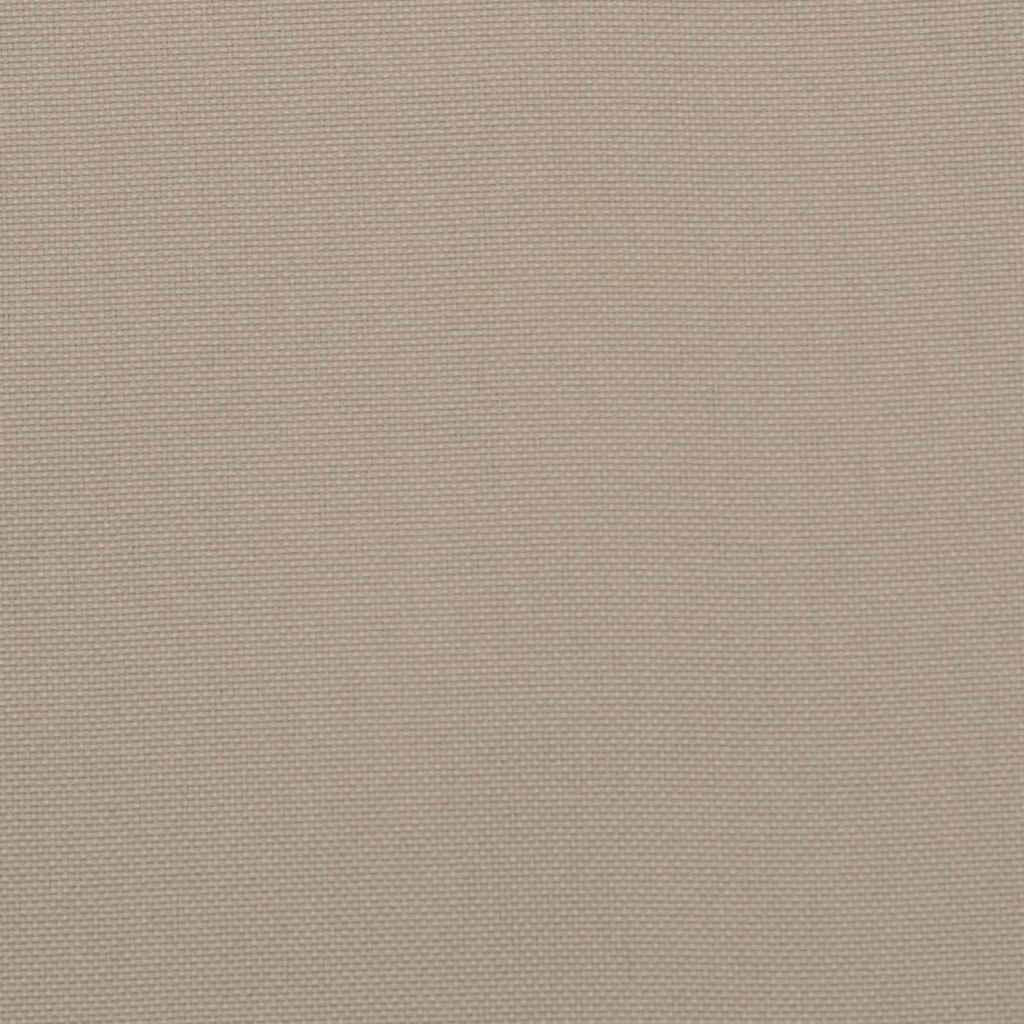 vidaXL Μαξιλάρι παλέτας Taupe 200 x 40 x 8 εκ. Ύφασμα Οξφόρδης